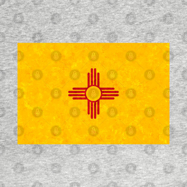 State flag of New Mexico by Enzwell